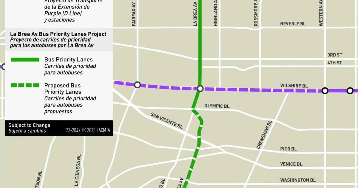 Attempt two: Metro and LADOT to start work on La Brea Avenue